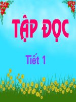 TẬP ĐỌC 1 - TUẦN 34 - LÀM ANH