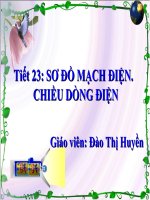 vat ly 7_Tuan 24_ Tiet 23.So do mach dienchieu dong dien