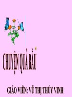 Chính tả 2 - Tuần 32 - Chuyện quả bầu