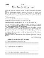 * Phiếu học tập - Khối 3 - Tuần 28