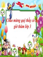 Chính tả  3- Tuần 29 - Bài:  Buổi học thể dục