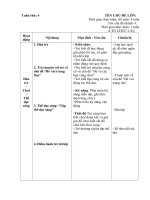 giao án tuần 4 bé vui trung thu