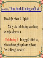GADT- Đạo đức lop2- Tuan 18 : THKN Ghk 1