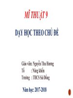 MT9 - Tiết 14-Tìm hiểu nét đặc trưng trong tranh thủy măc Trung Quốc- N.Hương