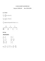 môn toán lớp 6  tuần 24  25  thcs huỳnh khương ninh