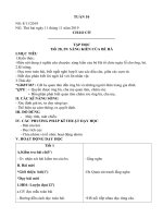 giáo án lớp 2A- tuần 10