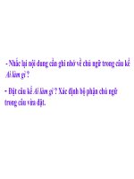 BGĐT môn Tiếng Việt - Lớp 4a1- Tuần 19- Tuyết Thanh