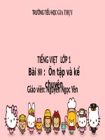 BGĐT - 1A9 - Tuần 17 - Bài 80 - Yên