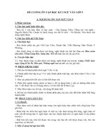 Tải Đề cương ôn tập học kì 2 môn Ngữ văn lớp 9 -  Hướng dẫn ôn tập môn Văn lớp 9 học kỳ 2