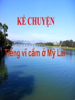 Kể chuyện - Tiếng vĩ cầm ở Mỹ Lai