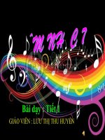 giáo án lớp 7  thcs long biên