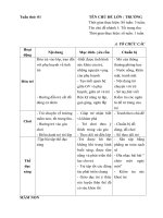 Giáo án tuần 1: Chủ đề: Tết trung thu (Năm học 2019 - 2020)