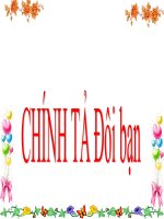 TV3 - Chính tả - Tuần 16 - Tiết 1