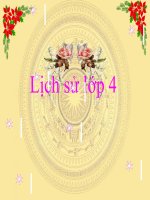 Lịch sử 4 - Tuần 14 - Nhà Trần thành lập