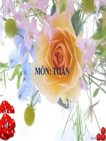 Bài giảng điện tử Toán - tuần 21: Luyện tập về tính diện tích - 5A4