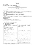 GIAO AN LOP 2A TUAN 25