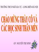 BÀI 4 : HỆ THỨC LIÊN HỆ GIỮA CẠNH VÀ GÓC TRONG TAM GIÁC VUÔNG