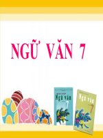 Ngữ văn 7_ Tiết 18: Sông núi nước Nam...