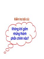 BGĐT môn Khoa học- Lớp 4a1- Tuần 18- Tuyết Thanh