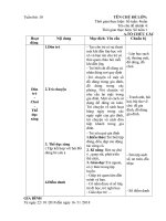 tuần 10 Đồ dùng gia đình+ Tuần 12 Nghề phổ biến quen thuộc