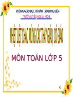 Toán 5 - Tuần 28 - Tiết 136- Ôn tập về phân số (Tiếp theo)