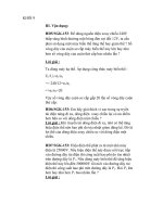 đáp án môn vật lí lớp 6 7 8 9  tuần 22  23  thcs huỳnh khương ninh