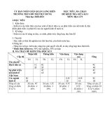 Đề thi giữa kì Địa lí 9 năm học 2020 - 2021