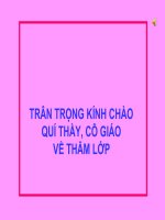 Toán  5 - Tuần 14 - 5A1 - Thanh Tâm: Chia 1 STN cho 1STN mà thương tìm được là 1 STP
