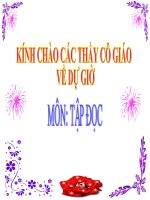 Tập đọc 2 - Tuần 28 - Kho báu