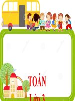 TOÁN 3 - TUẦN 9 - BẢNG ĐƠN VỊ ĐO ĐỘ DÀI
