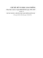 GIAO AN TUAN 27 CD GIAO THONG