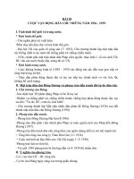 Tài liệu ôn tập trong thời gian nghỉ do dịch COVID-19 - Môn Sử 9 - BÀI 20: CUỘC VẬN ĐỘNG DÂN CHỦ NHỮNG NĂM 1936 - 1939