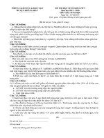 Tải Đề thi học sinh giỏi môn Sinh học lớp 9 huyện Hoằng Hóa, Thanh Hóa năm học 2015 - 2016 -  Đề thi học sinh giỏi môn Sinh học lớp 9