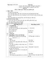 Giáo án Tin học lớp 5 tuần 25