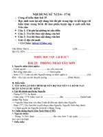 nội dung ôn tập ở nhà tuần 13 đến 19.4