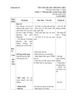 Tuần 24 - Tìm hiểu một số phương tiện giao thông đường bộ đường sắt