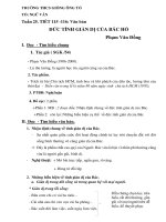 Văn 7 -  BÀI: ĐỨC TÍNH GIẢN DỊ CỦA BÁC HỒ