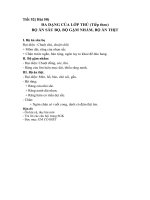 Tài liệu ôn tập trong thời gian nghỉ do dịch COVID-19 - Môn Sinh 7 - Bài 50: ĐA DẠNG CỦA LỚP THÚ (TT) BỘ ĂN SÂU BỌ, BỘ GẶM NHẤM, BỘ ĂN THỊT