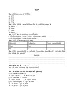 Bài tập ôn tập ở nhà cho hs lớp 3 (nghỉ học phòng tránh dịch bệnh covid-19)