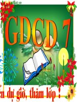 Tiet 13 Giu gin va phat huy truyen thong tot dep cua gia dinh, dong ho.ppt