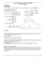 tài liệu ôn tập trong thời gian nghỉ do dịch covid19  môn toán 8  thcs lương định của