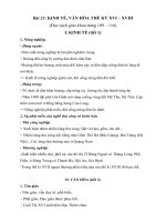 nội dung trọng tâm môn lịch sử tuần 2383  thcs trần quốc toản