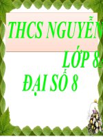 Bài dạy trực tuyến: Giải bài toán bằng cách lập phương trình. GV: Lê Thị Hương