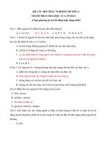 Tải Bài tập trắc nghiệm môn Sinh học lớp 10 chương 1 -  Trắc nghiệm Sinh học lớp 10 có đáp án