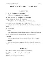 Tài liệu ôn tập trong thời gian nghỉ do dịch COVID-19 - Môn Vật lý 6