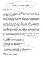 ĐỀ ÔN TIẾNG VIỆT 8 - TUẦN 3 -  KHỐI 4