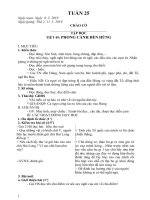 BÀI GIẢNG TUẦN 25 LỚP 5C