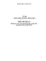 văn bản số 7608 bgdđtgdtrh về khung phân phối chương trình môn học  thcs lương định của