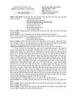 Đề Đông Anh Kì 1 - Văn 9