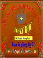 Tuần 7. Toán -  Tiết 32